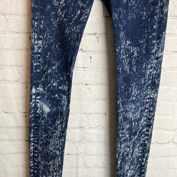 rag & bone The Skinny Acid Wash Jeans 25 - Picture 3 of 14